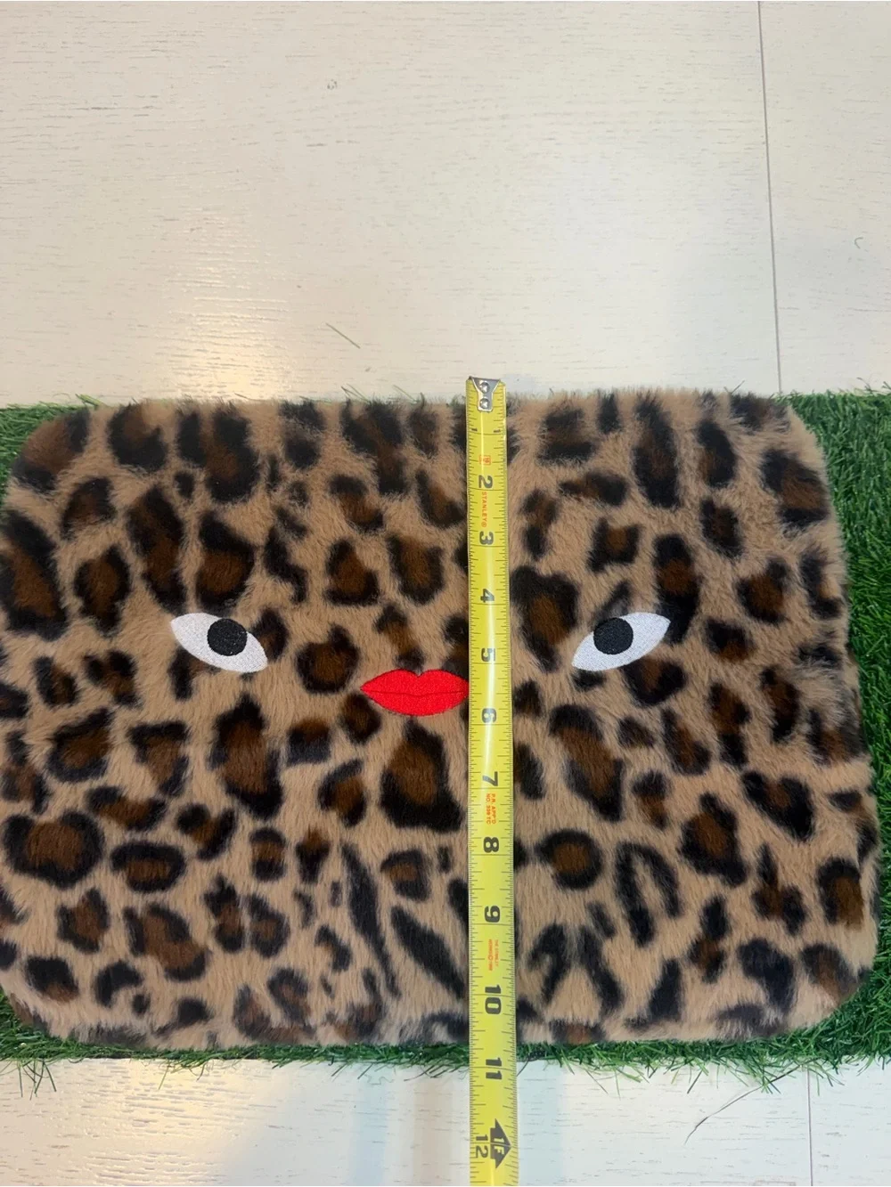 RARE Samo Ondoh Leopard Tech Case or Clutch. NWOT